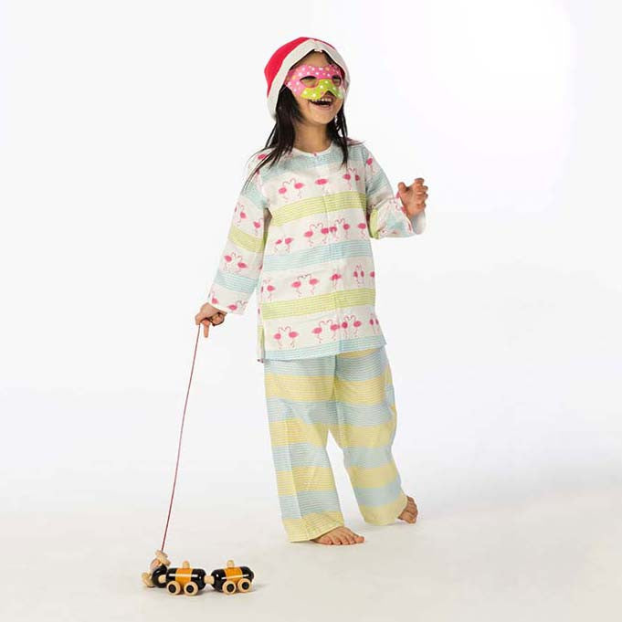 Kid's Pyjama Set <br> Flamingo