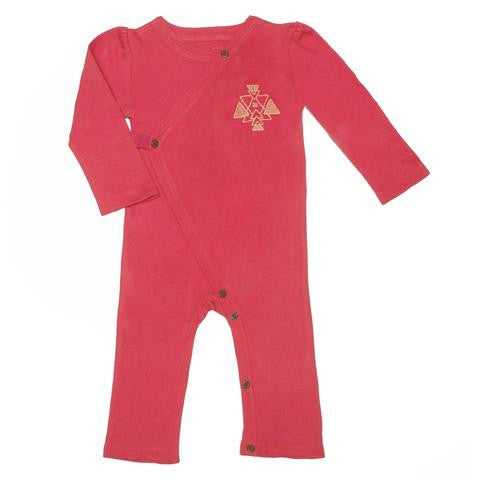 Rose Red Coverall <br> 100% Organic, Non Toxic