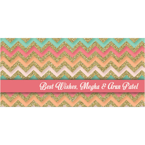Envelopes, Set of 25<br/>Multicolour Chevron