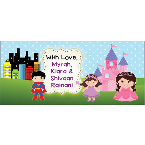 Envelopes, Set of 25<br/>Prince & Princess