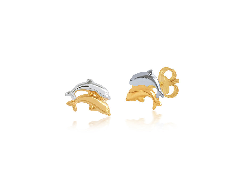 Jumping Dolphin Earrings <br> Pugs & Paws Collection