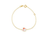 18Kt Gold Baby Girl Kitty Bracelet - Fine Jewellery - My Baby Babbles