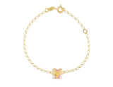18K Gold Little Ellie Bracelet <br> Pugs & Paws Collection