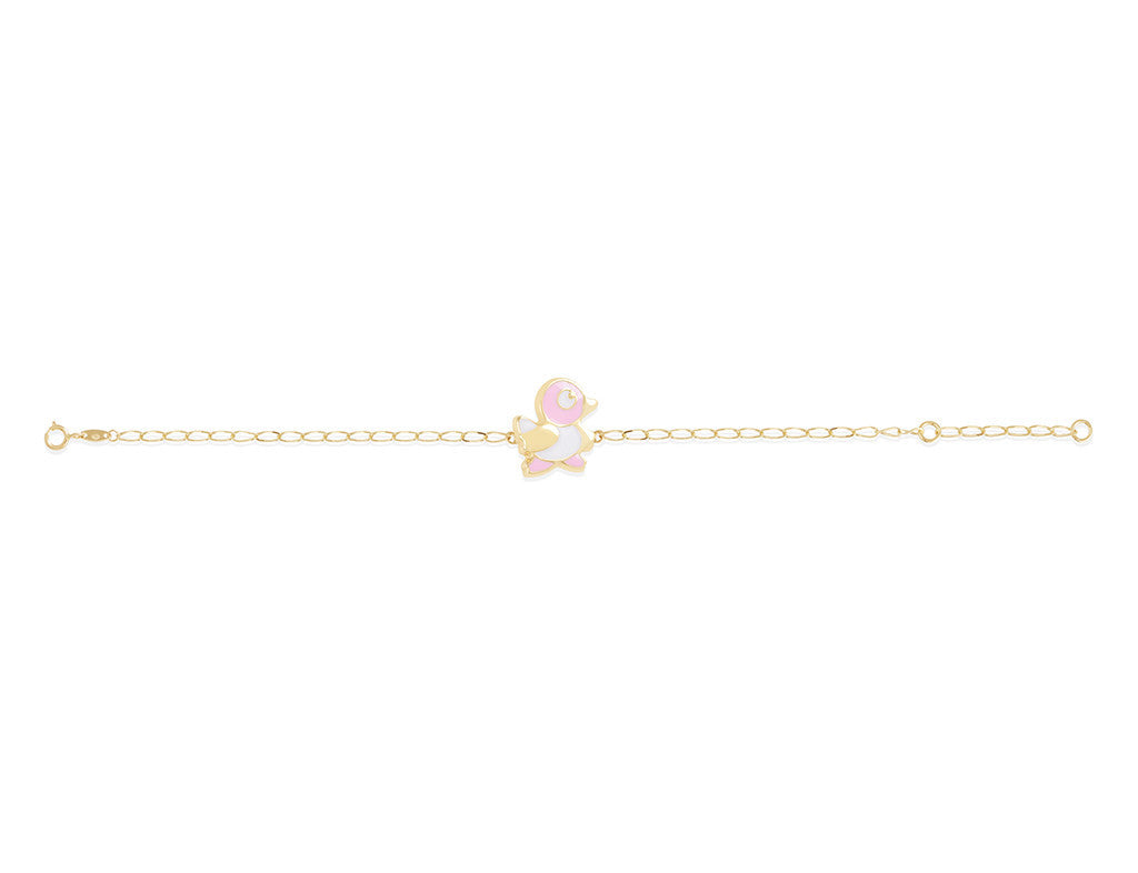 18K Gold Duckling Bracelet - Fine Jewellery - My Baby Babbles
