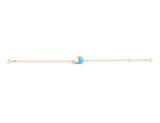 18kt Gold Baby Girl Dolphin Bracelet - Fine Jewellery - My Baby Babbles