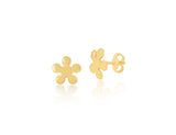 18K Gold Water Splash Earrings <br> Young at Art Collection