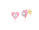 18K Gold Pearl Earrings - Fine Jewellery - My Baby Babbles