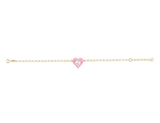 18K Gold Pearly Pink Bracelet <br> Young at Art Collection