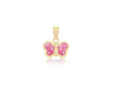 18K Gold Butterfly Pendant - Fine Jewellery - My Baby Babbles