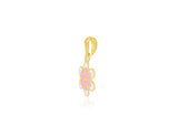 18K Gold Baby Girl Flower Pendant - Fine Jewellery - My Baby Babbles