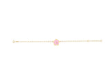 18K Gold Blossom's Pink Duet Bracelet <br> Le Fleur Collection