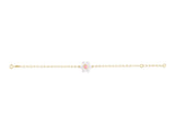 18K Gold Baby Girl Flower Bracelet - Fine Jewellery - My Baby Babbles