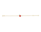 18K Gold Apple Bracelet - Fine Jewellery - My Baby Babbles