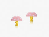 The Giant Mushroom Earrings <br> Storybook Collection<br> <span style="font-size: 10px;">More Colours Available</span>
