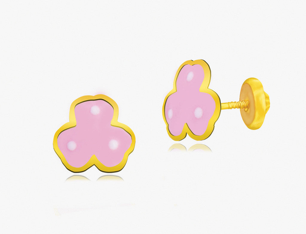 18K Gold Massie's Magic Flower Earrings <br> Storybook Collection