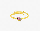 18K Gold The Proud Little Puffin Bird Ring <br> Storybook Collection