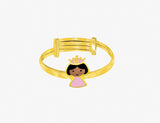 18K Gold The Princess of the Faraway Castle Ring <br> Storybook Collection