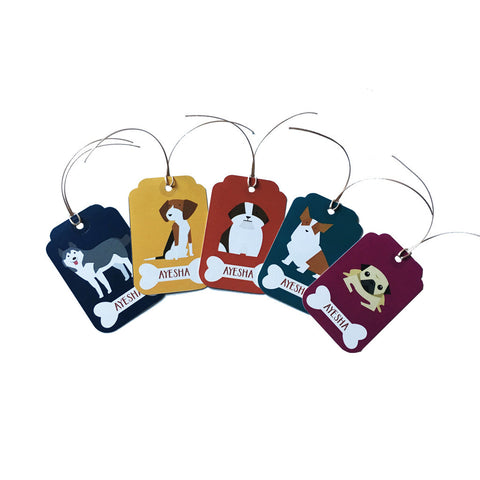 Personalised Gift Tags <br/>Puppy Love <br><span style="font-size: 10px;">Set of 10</span>