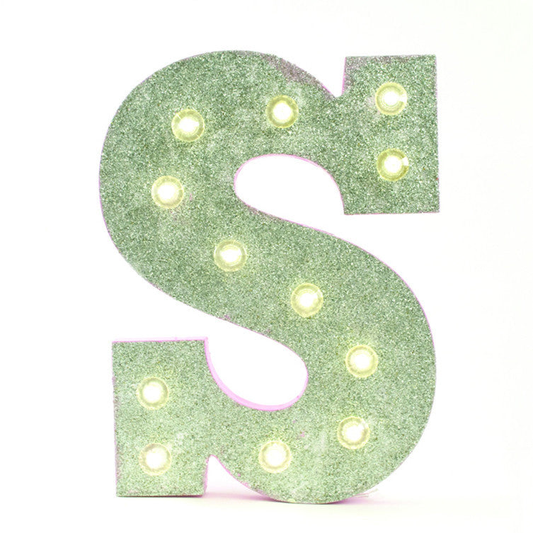 Alphabet Marquee Lights <br> <span style="font-size: 10px;">More Colours Available</span>