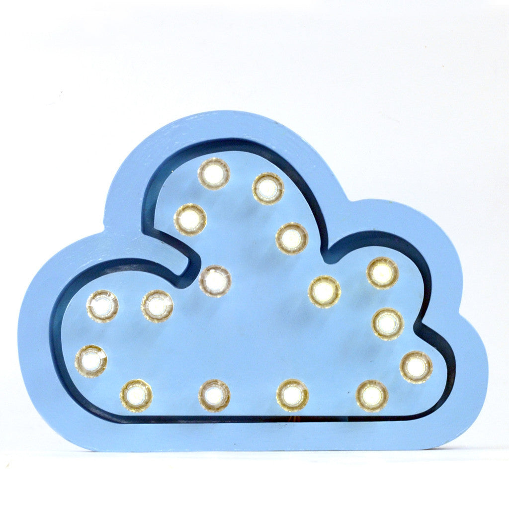 Cloud Marquee Light <br> <span style="font-size: 10px;">More Colours Available</span>