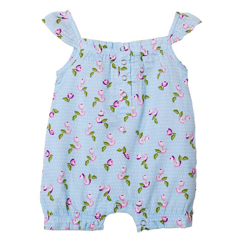 Girl's Romper - Vintage Rose