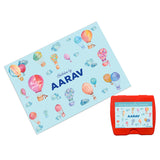 Personalised Sketch Book & Crayon Set <br> Hot Air Balloon