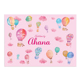 Personalised Sketch Book & Crayon Set <br> Hot Air Balloon