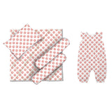 Layette Set with Long-Legged Romper <br>Heart in Owl<br> <span style="font-size: 11px; font-family:Helvetica,Arial,sans-serif;">Can Be Personalised</span>