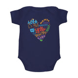 Hello! <br> Organic Cotton Onesie, Can be Personalised