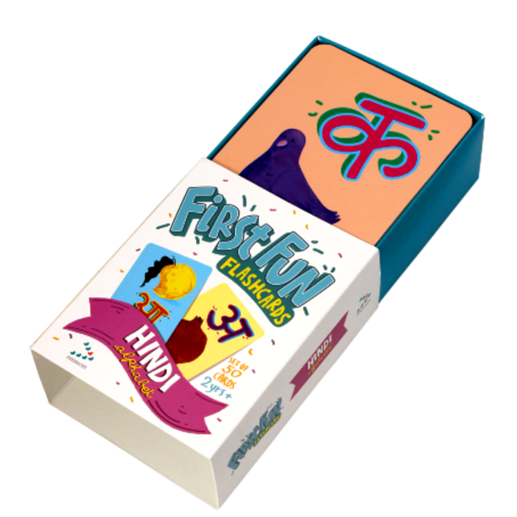 Hindi Alphabet First Fun Flashcards