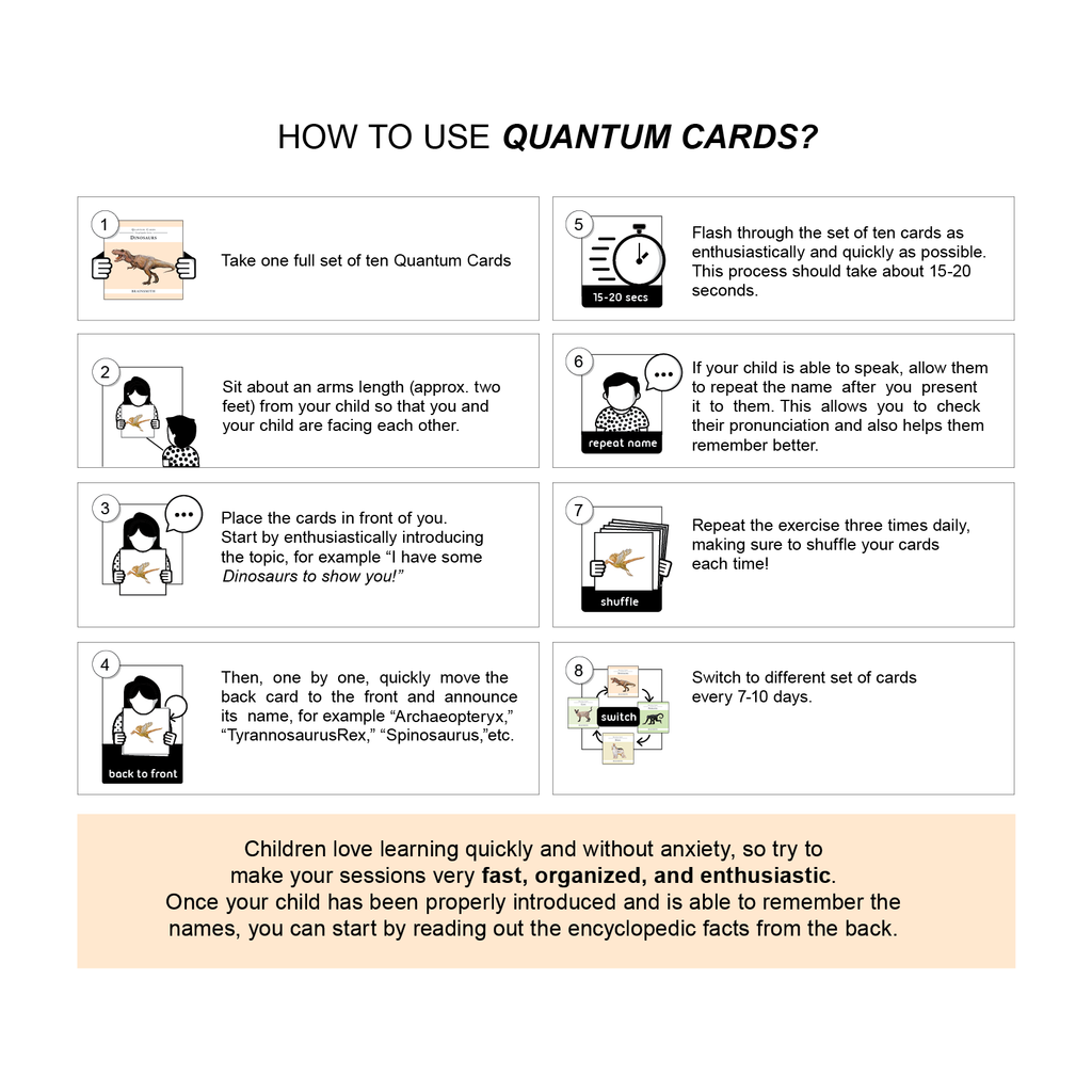 Quantum Cards <br> Dinosaurs