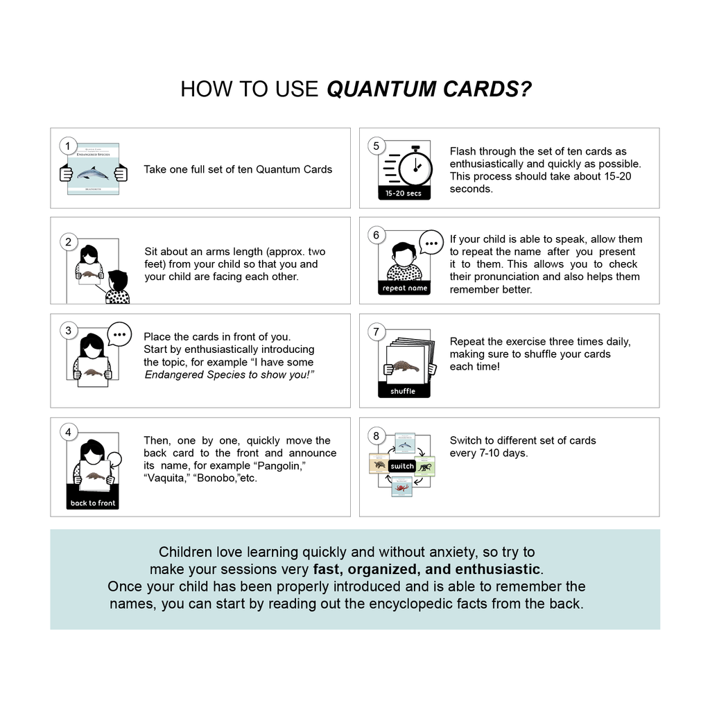 Quantum Cards <br> Endangered Species