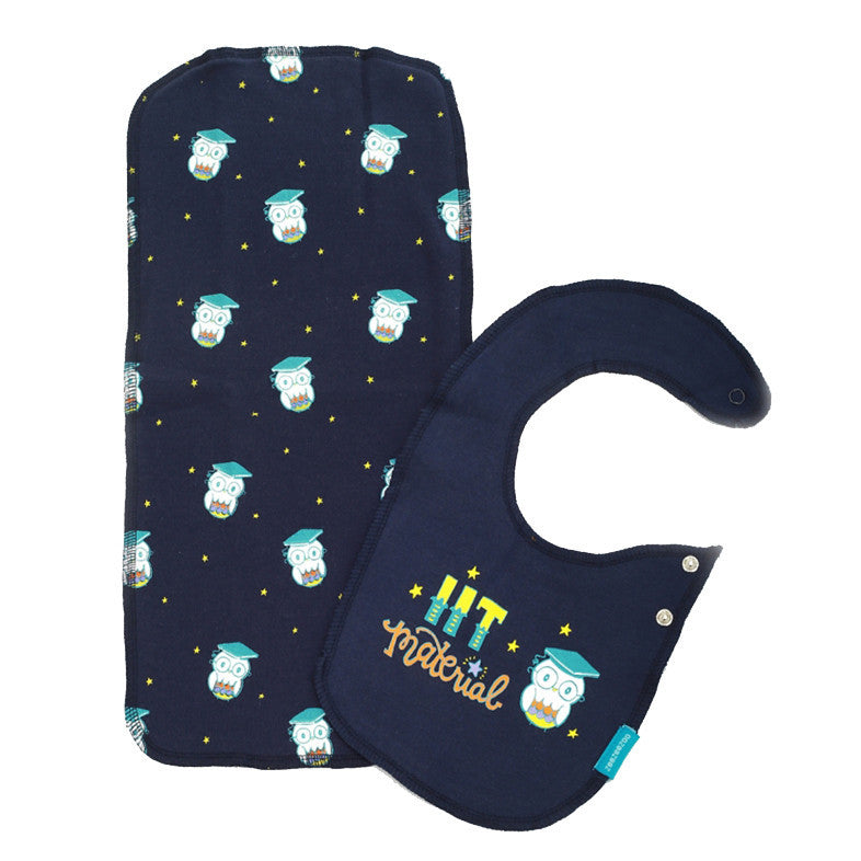 IIT Material- Bib & Burp Cloth Set (2pc)
