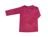 Krishna Mehta Pink Printed Kurta