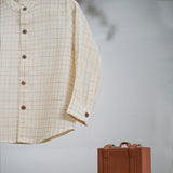'I Dream of Kyoto' in Handwoven Checks