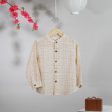 'I Dream of Kyoto' in Handwoven Checks