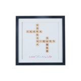 Intertwined Family Scrabble Frame