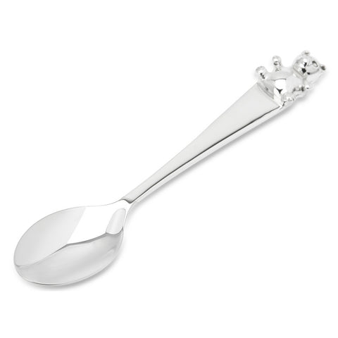 Sterling Silver Feeding Spoon - Teddy