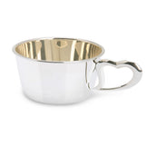 Sterling Silver Cup - Heart