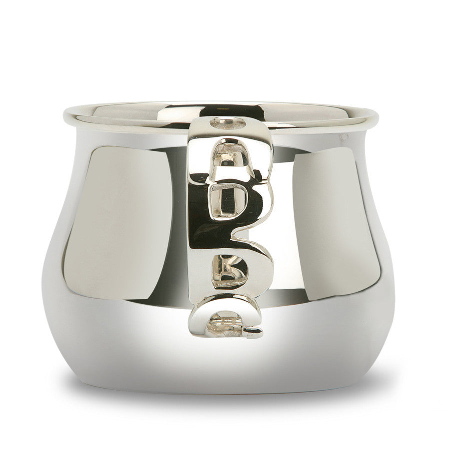 Sterling Silver Bulge Cup - ABC