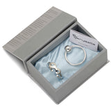 Sterling Silver Gift Set <br> With Circle Bracelet & Single Ring Rattle