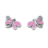 Sterling Silver Earring - Butterfly