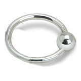 Sterling Silver Rattle & Teether - Single Ring