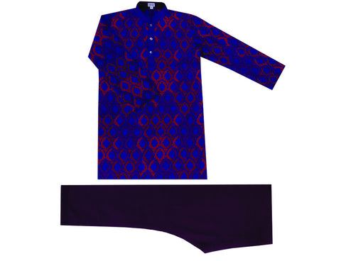 Krishna Mehta Embroidered Kurta Churidar