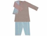 Krishna Mehta Printed Kurta Set with A Dupatta