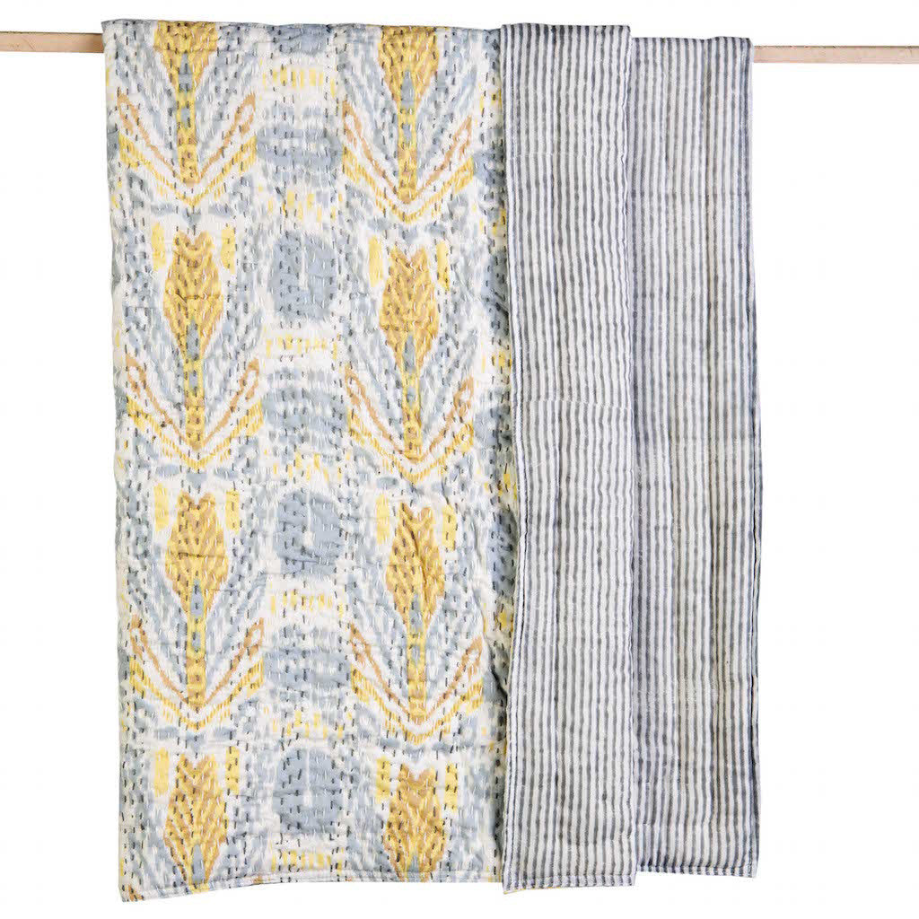 Kantha Quilt - Amber