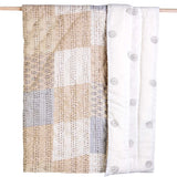 Kantha Quilt - Beige