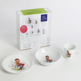 3 Piece Porcelain Crockery Set <br> Puss in Boots