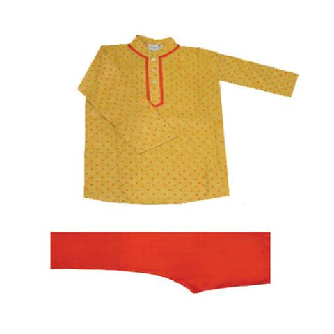 Krishna Mehta Mustard Kurta Set
