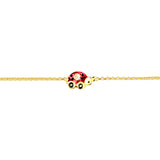 Beetle Bracelet in  9K Gold